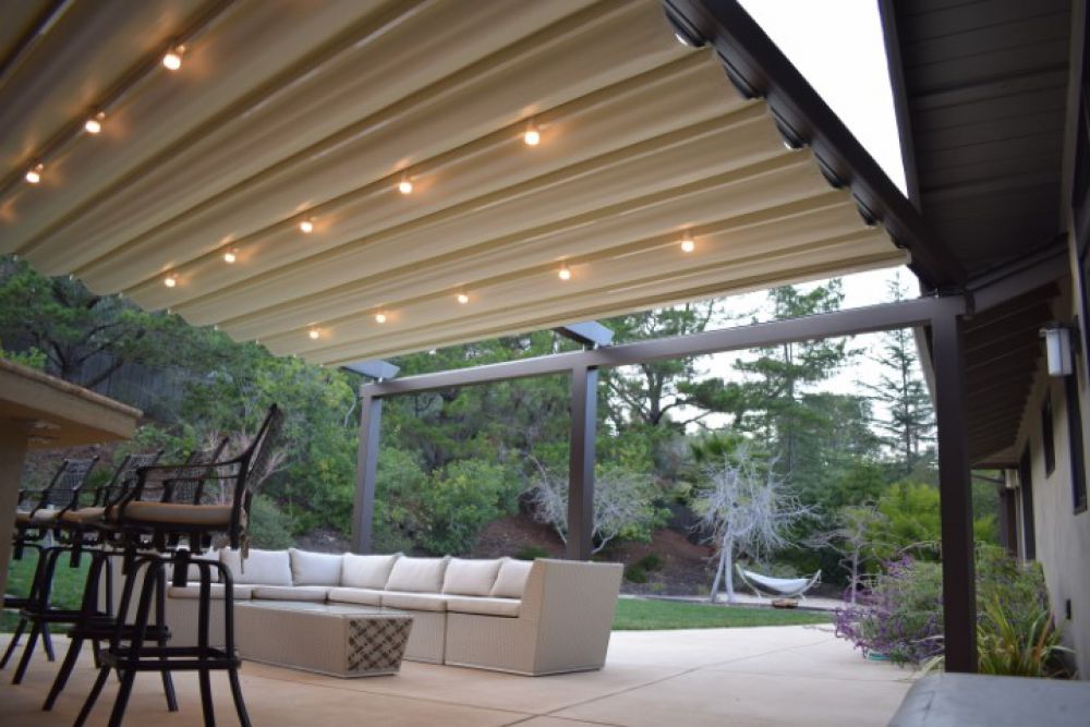 Motorized Retractable Pergolas & Affordable Pergola Kit | Pergoroof